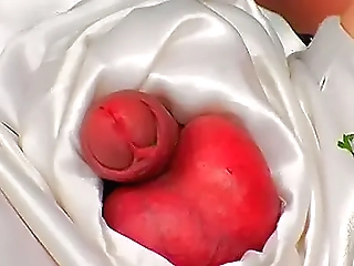 Thirsty Shemale Surrendering to a Harem of Horny Women